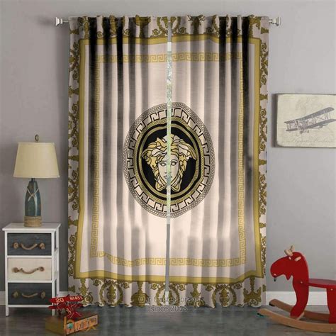 versace curtains for bedroom.